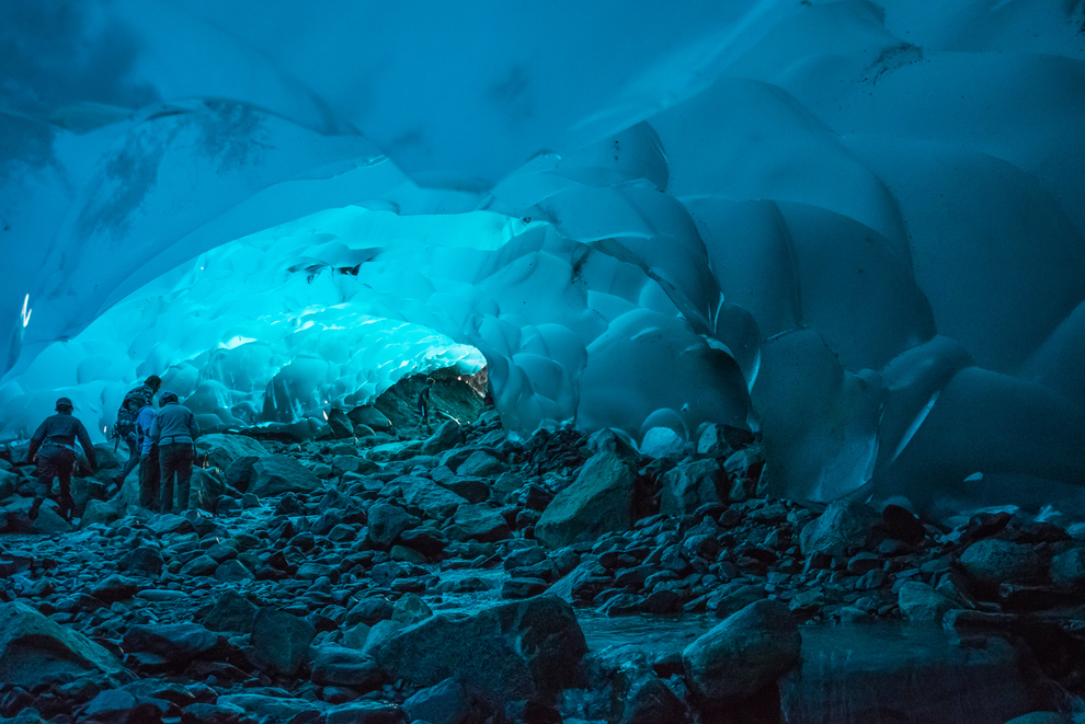 Mendenhall grotte di ghiaccio