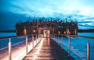 Svezia: albergo galleggiante per ammirare l’aurora